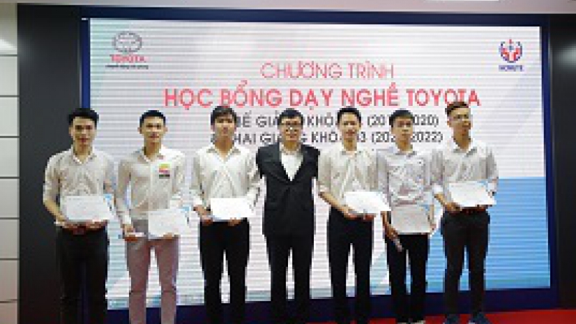 Quỹ Toyota Việt Nam và Trường Cao đẳng Cơ điện Hà Nội thông báo tuyển sinh khóa 4