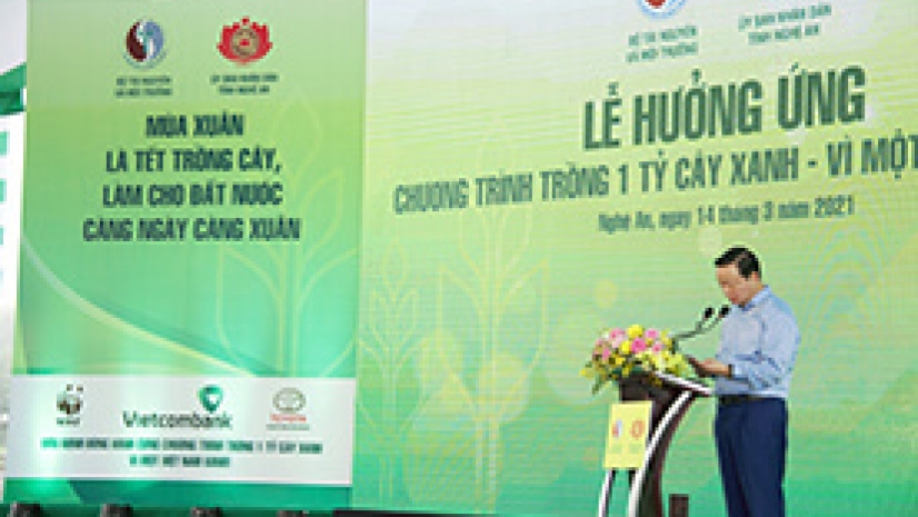 Toyota Việt Nam đồng hành cùng Bộ Tài Nguyên & Môi trường trong Lễ phát động Tết trồng cây “Đời đời nhớ ơn Bác Hồ” xuân Tân Sửu 2021