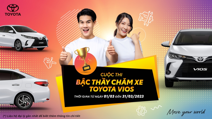“Bậc thầy chăm xe Toyota Vios” – Sân chơi mới lạ dành cho giới mê xe 