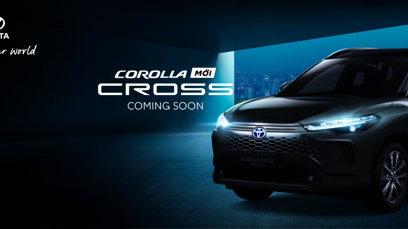Corolla Cross phiên bản nâng cấp 2024 sẽ chính thức được ra mắt vào tháng 5/2024