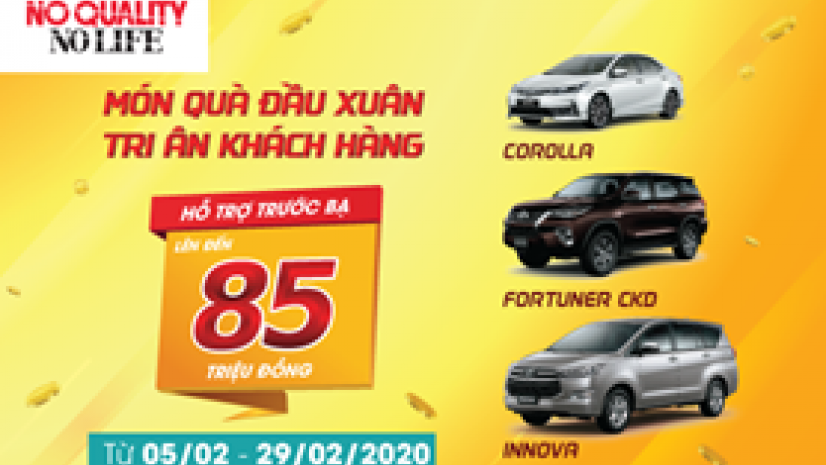 [Corolla_Innova_Fortuner]_MÓN QUÀ ĐẦU XUÂN – TRI ÂN KHÁCH HÀNG 25 NĂM VÌ SỰ PHÁT TRIỂN CỦA ĐẤT NƯỚC VÀ CON NGƯỜI VIỆT NAM