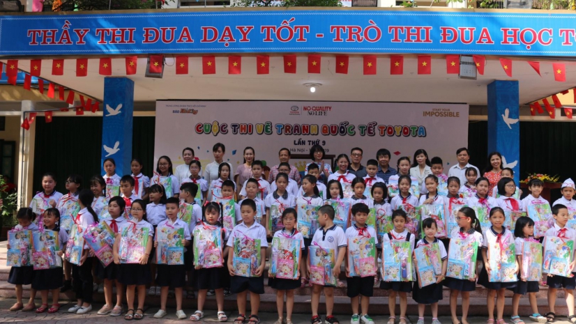 CUỘC THI VẼ TRANH QUỐC TẾ TOYOTA “CHIẾC Ô TÔ MƠ ƯỚC” LẦN THỨ 9