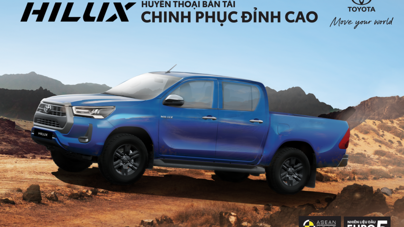 Hilux – “Huyền thoại bán tải, chinh phục đỉnh cao”  của Toyota Việt Nam chính thức trở lại từ tháng 3/2023