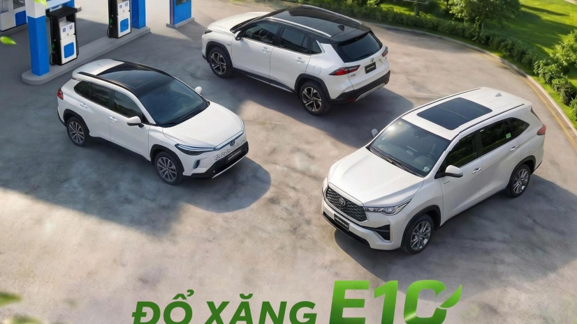 Khả năng tương thích với xăng sinh học E10 của các mẫu xe Toyota
