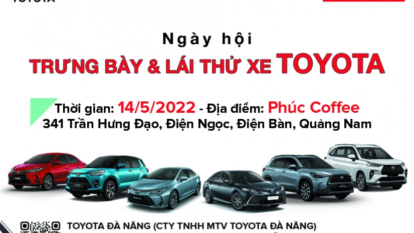 Ngày hội Trải nghiệm Lái thử xe Toyota tại Điện Bàn, Quảng Nam