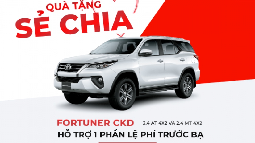 QUÀ TẶNG SẺ CHIA TỪ TOYOTA DÀNH CHO KHÁCH HÀNG TRONG THÁNG 5
