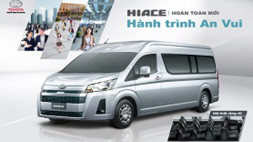 TOYOTA CHÍNH THỨC GIỚI THIỆU TOYOTA HIACE THẾ HỆ MỚI, TOYOTA GRANVIA HOÀN TOÀN MỚI VÀ TOYOTA LAND CRUISER PRADO 2020