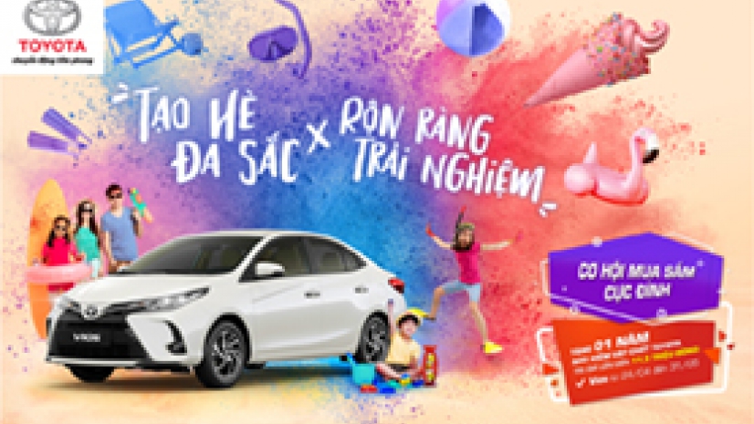 Toyota gia tăng chuỗi giá trị hỗ trợ khách hàng mua xe Vios 2021