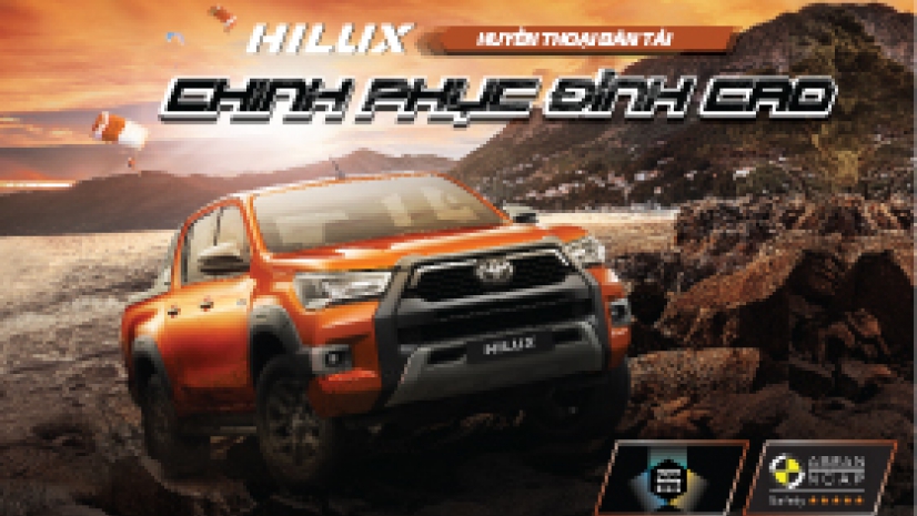 TOYOTA HILUX MỚI 2020 – HUYỀN THOẠI BÁN TẢI, CHINH PHỤC ĐỈNH CAO