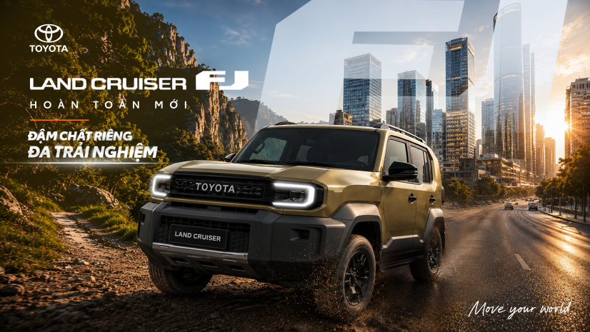 TOYOTA VIỆT NAM CHÍNH THỨC GIỚI THIỆU LAND CRUISER FJ HOÀN TOÀN MỚI