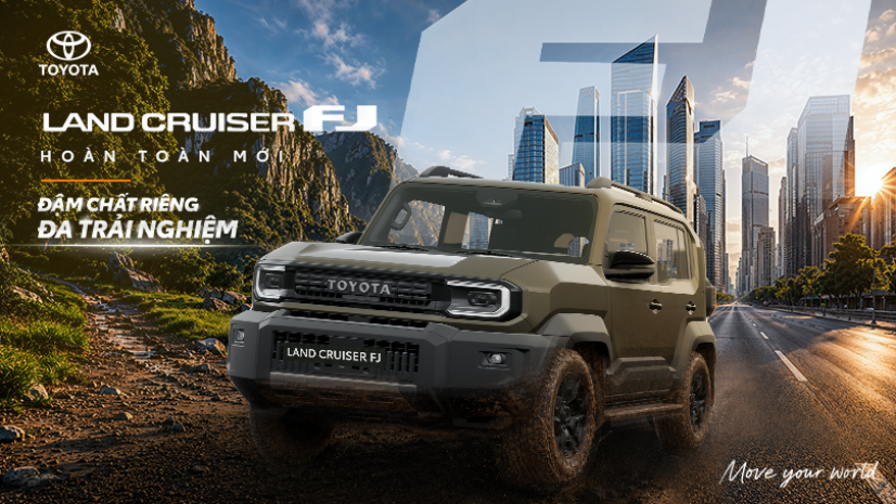TOYOTA VIỆT NAM CHÍNH THỨC GIỚI THIỆU LAND CRUISER FJ HOÀN TOÀN MỚI