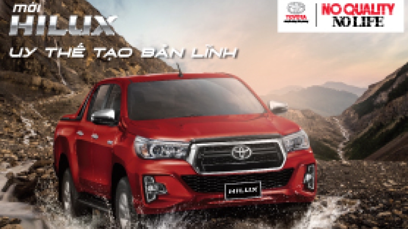 TOYOTA VIỆT NAM CÔNG BỐ GIÁ BÁN LẺ MỚI CHO HILUX VÀ FORTUNER TRD 2019