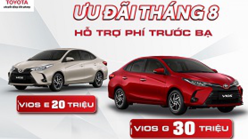 Toyota Việt Nam cùng hệ thống đại lý triển khai chương trình ưu đãi lên đến 30 triệu đồng cho Vios