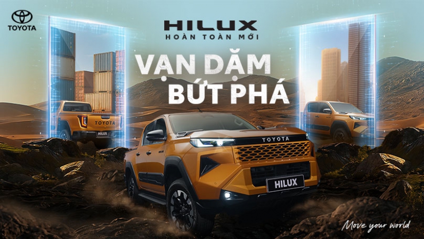 Toyota Việt Nam ra mắt Hilux hoàn toàn mới 2026