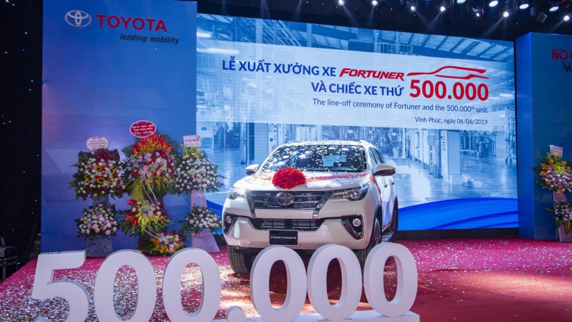 TOYOTA VIỆT NAM TĂNG TRƯỞNG KỶ LỤC TRONG NĂM 2019