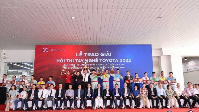 Toyota Việt Nam tổ chức Hội thi tay nghề Toyota 2022 cho tuyến đầu đại lý trên toàn quốc