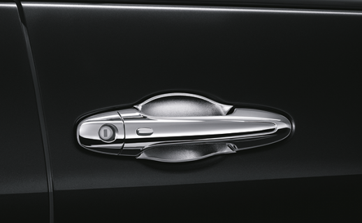 Bộ ốp tay cửa mạ Crôm - 4 cửa (Chỉ có Chén cửa)