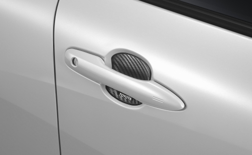 Hõm tay nắm cửa dạng vân Cacbon (cao su)