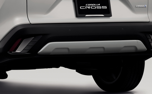 Ốp cản sau (màu Ghi)