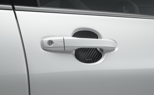  Ốp hõm tay cửa vân Cacbon