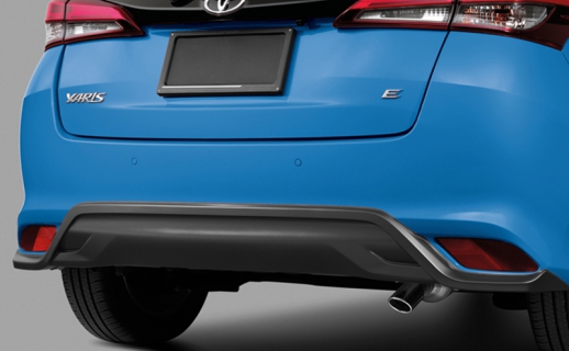 Ốp hướng gió cản sau