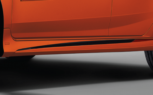 Ốp hướng gió sườn xe