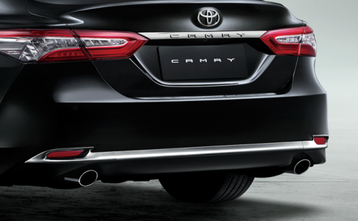 Ốp trang trí cản sau mạ crom