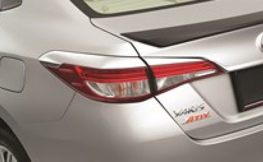 Ốp trang trí đèn hậu mạ Chrome