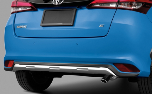 Ốp trang trí phía dưới cản sau