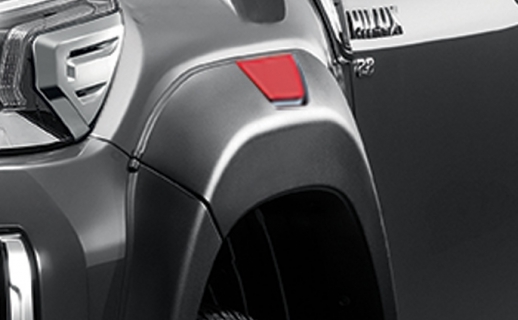 Ốp viền cua bánh (màu Đỏ) (4 chiếc/ Bộ)